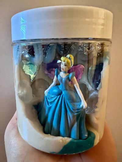 Themed Play Dough Jars