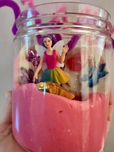 Themed Play Dough Jars