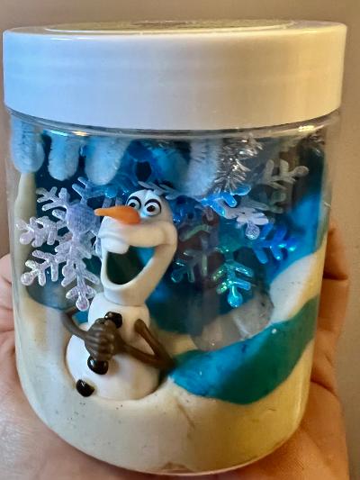 Themed Play Dough Jars