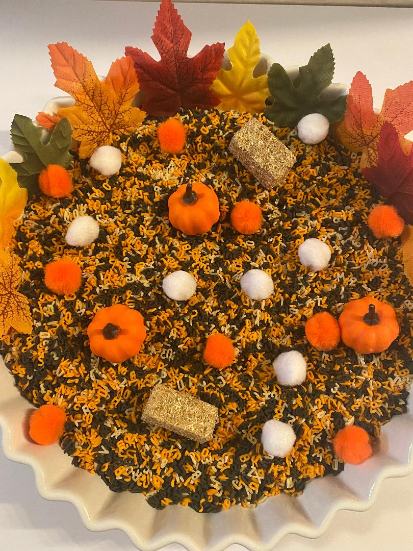 Halloween Alphabet & Number Sensory Pasta